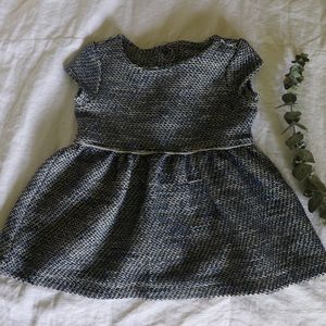 Elegant Blue & Silver Dress Crazy 8 Size 6-12M